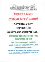 Friezland Community Show to bring fun for all the family
