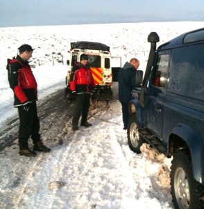 HELP AT HAND: Oldham Mountain Rescue saved stranded drivers