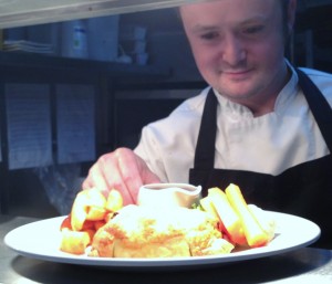 DELISH: Mark serves up one of his mouth-watering meal