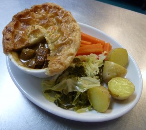 WAGGON INN: Cock & Bull pie