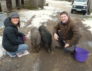 PIGS: Treacle and Chunk with John & Cindy 