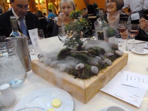 DINNER: foraging for food