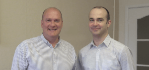 BIRTHDAY: Ian and Peter set up Aspect IT ten years ago