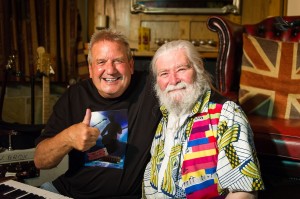 THUMBS UP: Dave Wood and Victor Brox