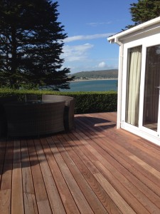 NEW: The patio in Abersoch is finished