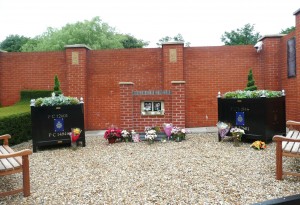NOT FORGOTTEN: Hyde Memorial Garden features plaques to PCs Hughes and Bone