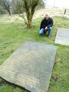 P7 - ghost man  alan at churchyard
