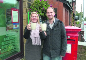 STAYING PUT: Janet and Paul will keep the post office open