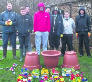 P14 Saddleworth School students construction skills programme