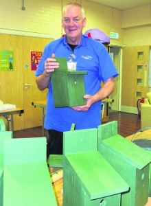 P23 Men in Sheds Dave with birdhouse