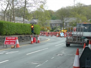p16 uppermill road works