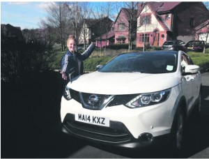sport nicola white car