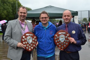 Richard Barlett, Adrian Green and Greg Barratt