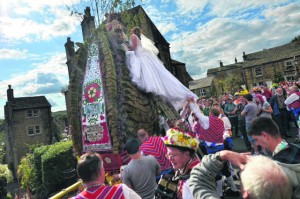 Tim Simpson photography  Rushcart 'bride' (1)