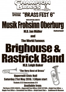 BrassFest 6 A4 Poster