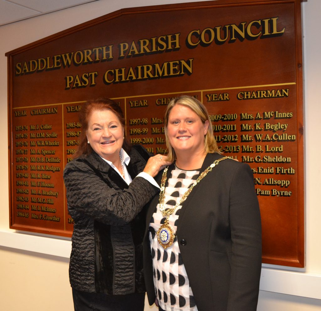 Nikki Kirkham "honoured" to be Saddleworth Parish Council chairman