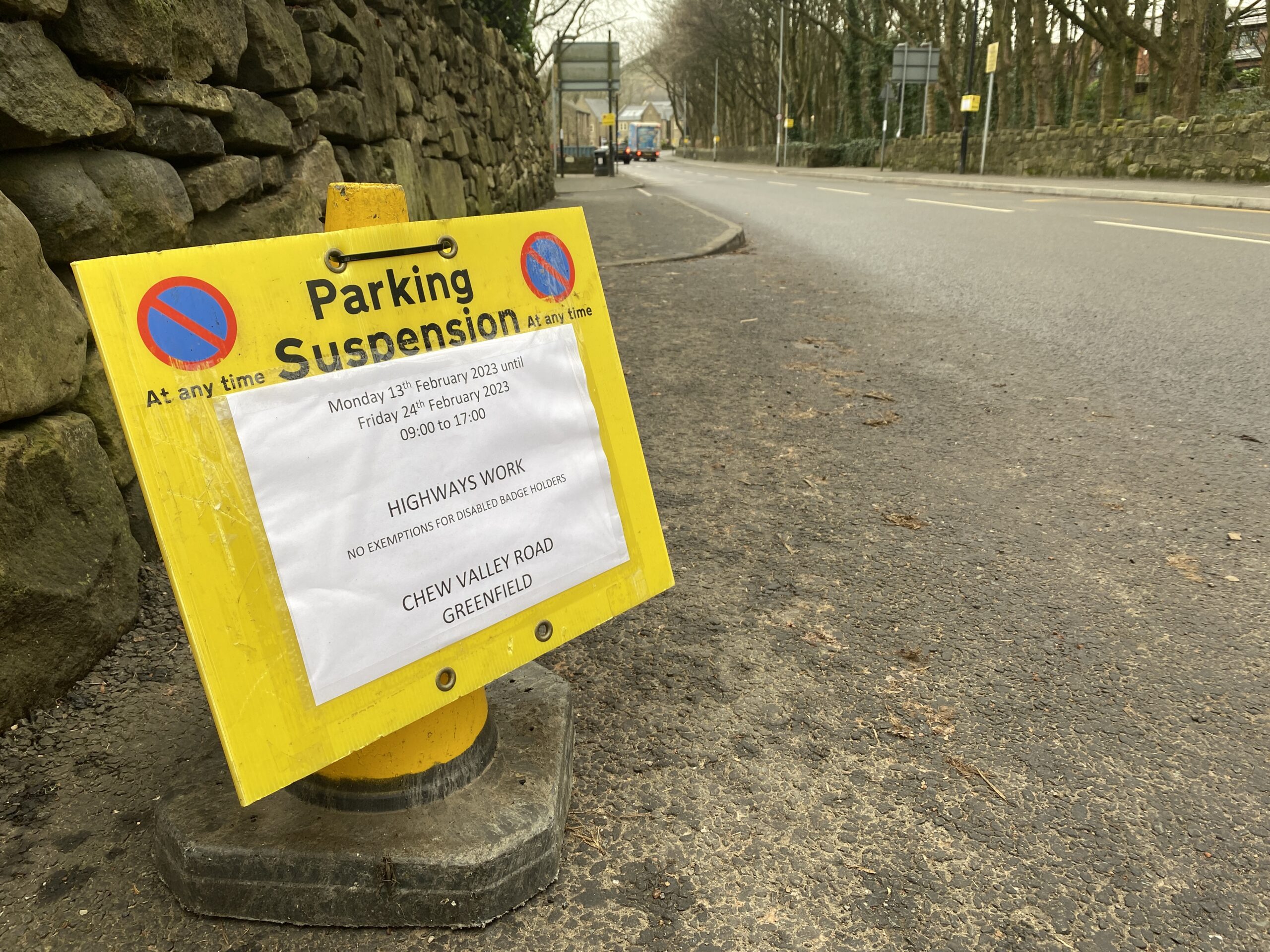 Work is due to commence on Chew Valley Road in Greenfield