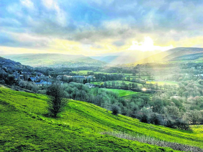 Walk this waySaddleworth on the map for long distance trail