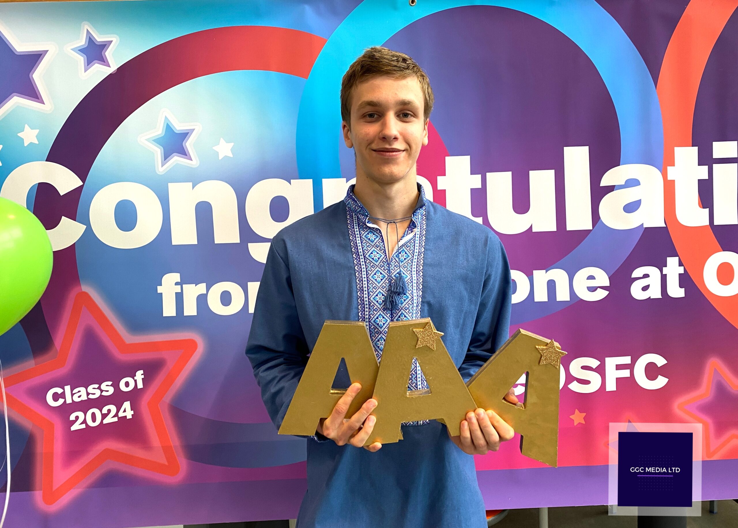 Ukraine Student Ukrainian student excels with A grades after escaping war - Saddleworth ...