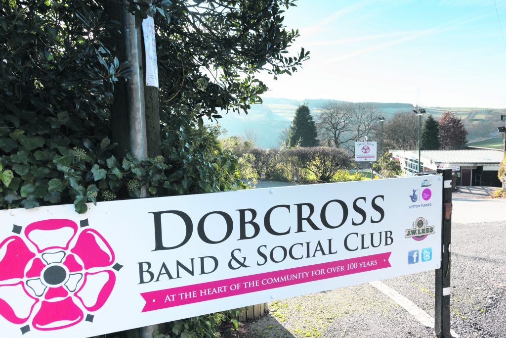 Dobcross Band Club is going green with new lighting Saddleworth